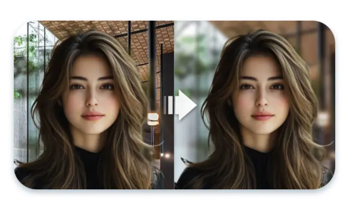 AI Blur Background uses cutting-edge AI to automatically detect and isolate the main subject in your photos. It applies a smooth, natural blur to the background.